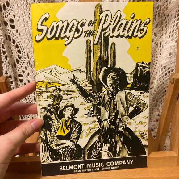 Other - 14 Songs of the Plains - Belmont, Copyright 1938 - Sheet Music, Lyrics, Vocal